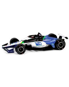 Dallara IndyCar #15 Graham Rahal "Fifth Third Bank" Rahal Letterman Lanigan Racing "NTT IndyCar Series" (2024) 1/64 Diecast Model Car by Greenlight