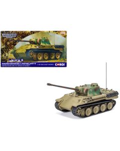 Panzerkampfwagen V Panther (Ausf D) Tank "Training Unit Bamberg North Bavaria Defence of the Reich" (1945) German Army "Military Legends" Series 1/50 Diecast Model by Corgi