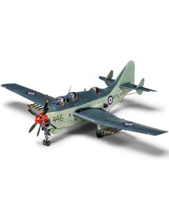 Level 4 Model Kit Fairey Gannet AS.1/AS.4 Aircraft with 3 Scheme Options 1/48 Plastic Model Kit by Airfix