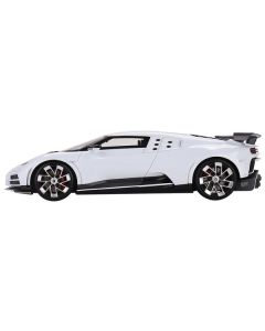 Bugatti Centodieci White 1/18 Model Car by Top Speed