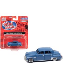 1950 Dodge Coronet La Plata Blue 1/87 (HO) Scale Model Car by Classic Metal Works