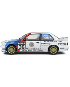 BMW E30 M3 #36 Steve Soper "DTM (Deutsche Tourenwagen Meisterschaft)" (1989) "Competition" Series 1/18 Diecast Model Car by Solido