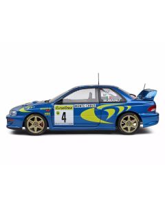 Subaru Impreza WRC #4 Piero Liatti - Fabrizia Pons Winner "Rallye Monte-Carlo" (1997) "Competition" Series 1/18 Diecast Model Car by Solido