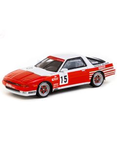 Toyota Supra Turbo (MA70) #15 Maurizio Micangeli - Enzo Calderari "European Touring Car Championship" (1987) "Hobby64" Series 1/64 Diecast Model Car by Tarmac Works