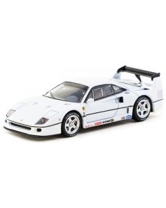 Ferrari F40 White "Road64" Series 1/64 Diecast Model Car by Tarmac Works