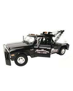 1969 Chevrolet C-30 Wrecker Tow Truck "Southern Speed & Marine" Black 1/18 Diecast Model Car by Greenlight for ACME