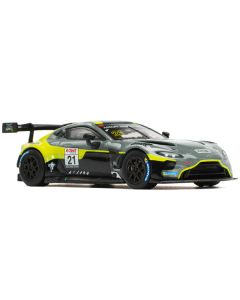 Aston Martin GT3 #21 Green Metallic "N24 2024" 1/64 Diecast Model Car by Pop Race