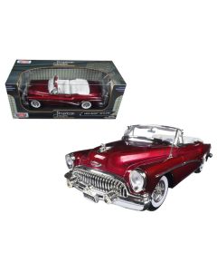 1953 Buick Skylark Burgundy 1/18 Diecast Model Car by Motormax