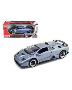 Lamborghini Diablo GT Silver 1/18 Diecast Model Car by Motormax