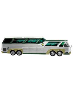 Sultana TM 44-18 SP Panoramico Coach Bus "Estrella de Oro - Acapulco" White and Green with Silver Sides "The Bus & Motorcoach Collection" 1/43 Diecast Model by Iconic Replicas