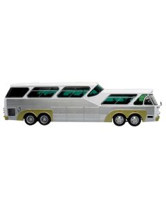 Sultana TM 44-18 SP Panoramico Coach Bus White with Silver Sides "The Bus & Motorcoach Collection" 1/43 Diecast Model by Iconic Replicas