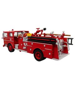 1973 Ward LaFrance Ambassador Fire Engine "Los Angeles County Fire Department" LA County FD (LACFD) "Emergency! 50th Anniversary" (1972-2022) Limited Edition to 3000 pieces Worldwide 1/50 Diecast Model by Iconic Replicas