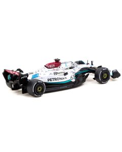 Mercedes-AMG F1 W13 E Performance #63 George Russell Formula One F1 "Belgian GP" (2022) "Global64" Series 1/64 Diecast Model Car by Tarmac Works