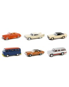 "Vintage Ad Cars" Set of 6 pieces Series 10 1/64 Diecast Model Cars by Greenlight