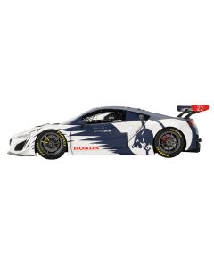 Honda NSX GT3 EVO #22 Yuki Tsunoda "AlphaTauri" "Red Bull Formula Nurburgring" (2023) 1/18 Model Car by Top Speed