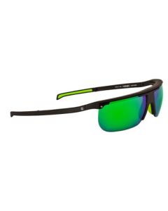 Poptical Popart Sunglasses Matte Black / Gray/Green Mirror