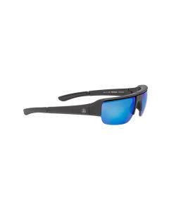 Poptical Popgun Sunglasses Matte Black/Gray-Blue Mirror Polarized