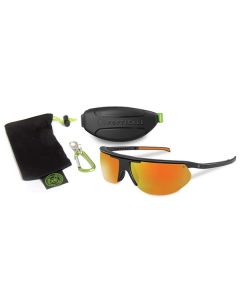 Poptical PopTrail Sunglasses Matte Black Gray Polarized Sm