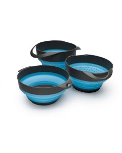 SOL Flat Pack Bowls and Strainer Set