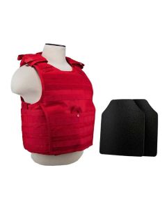 NcSTAR Vism Expert Plate Carrier w 2 10inx12in 3A Ballistic Plate