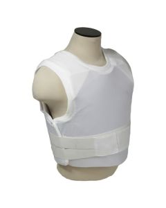 NcSTAR Vism Concealed Carrier Vest w 2 3A Ballist Panels-White Sm