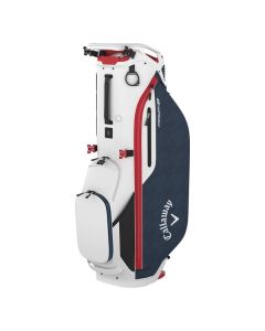 Callaway 2024 Fairway Plus Golf Stand Bag White Navy Red