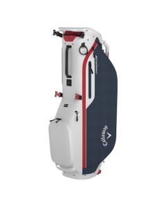 Callaway 2024 Fairway C Golf Stand Bag White Navy Red