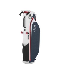 Callaway 2024 PAR 3 Golf Stand Bag White Navy Red