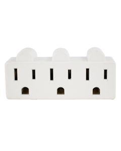 Axis 45090 3-Outlet Grounded Wall Adapter