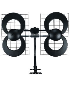 Antennas Direct C4-CJM ClearStream 4 Quad-Loop UHF Outdoor Antenna with 20" Mount