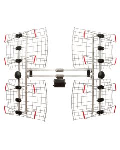 Antennas Direct DB8-E Enhanced DB8e Multidirectional Bowtie Attic/Outdoor UHF Antenna