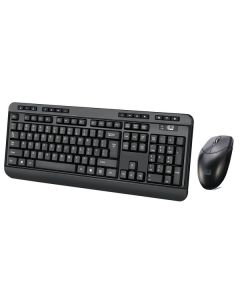 Adesso WKB-1320CB EasyTouch WKB-1320CB Antimicrobial Wireless Desktop Keyboard and Mouse