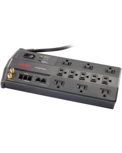 APC P11VNT3 Performance SurgeArrest Surge Protector, 11 Outlets, Telephone/Coaxial/Ethernet Protection, 8-Ft. Cord, P11VNT3