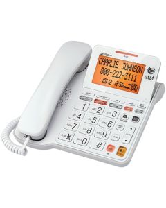 AT&T CL4940 Corded Phone with Answering System & Large Tilt Display