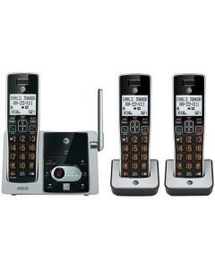 AT&T ATTCL82313 3-Handset Cordless Phone Set with Answering System and Caller ID/Call Waiting