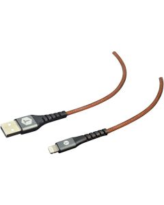 ToughTested TT-PC8-IP2 PRO Armor Weave Lightning to USB Cable with Slim Tip, 8ft