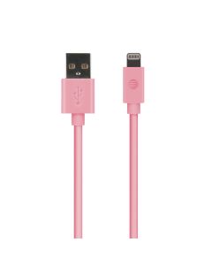 AT&T PVLC10-PNK PVC Charge and Sync Lightning Cable, 10 Feet (Pink)