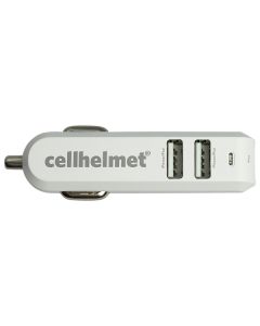 cellhelmet CAR-4.8/3-W 4.8-Amp 3-Port USB Car Charger