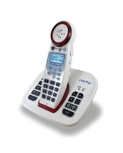 Clarity 59865.001 XLC8 DECT 6.0 Amplified Cordless Phone with Slow Talk, Call Blocker, and Answering Machine