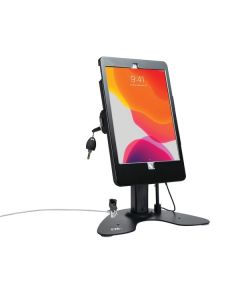 CTA Digital PAD-ASKB10 Dual Security Kiosk Stand with Locking Case and Cable for 10.2-Inch iPad (Black)