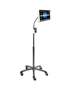 CTA Digital PAD-SHFS Heavy-Duty Security Gooseneck Floor Stand for iPad/Tablet