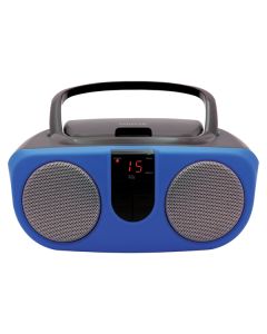 Proscan PRCD243M-BLUE CD/Radio Boom Box, PRCD243M (Blue)