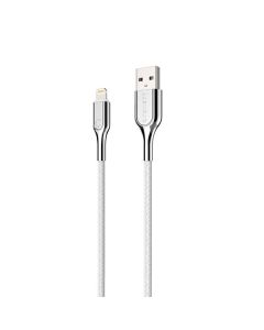 Cygnett CY2686PCCAL Armored Lightning to USB-A Charge and Sync Cable (6.5 Ft.; White)