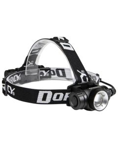 Dorcy 41-2121 1,000-Lumen Pro Water-Resistant Aluminum LED Rechargeable Headlamp