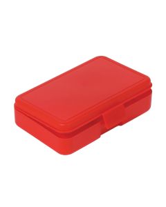 Deflecto 39504RED Antimicrobial Kids Pencil Box (Red)