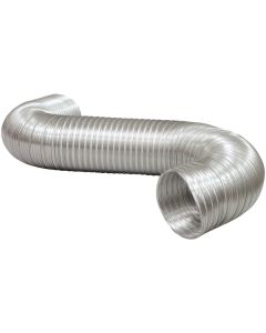 Deflecto A038/16-A Semi-Rigid 3-In. Diameter 8-Ft. Aluminum Duct