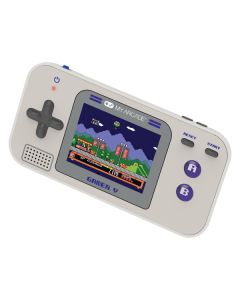 My Arcade DGUN-3920 Gamer V Classic 220-in-1 Handheld Game System (Gray/Purple)