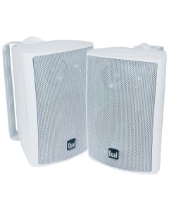 Dual LU47PW 4" 3-Way Indoor/Outdoor Speakers (White)