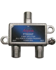 Eagle Aspen 500309 2-Way 2,600 MHz Coaxial Splitter with All-Port Power Passing