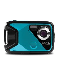 Minolta MN30WP-TL MN30WP Waterproof 4x Digital Zoom 21 MP/1080p Digital Camera (Teal)